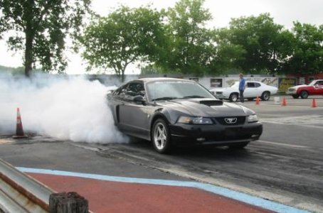 ReiKo Burnout lisa's car.JPG
