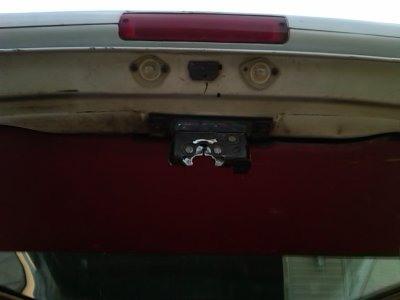 91 Mustang rear hatch rust free.jpg
