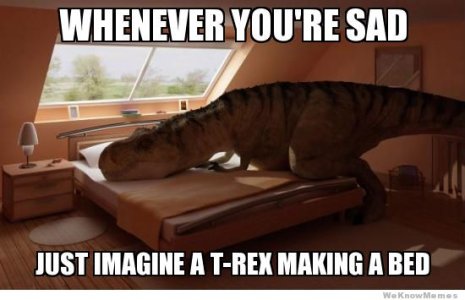 trex-making-a-bed.jpg
